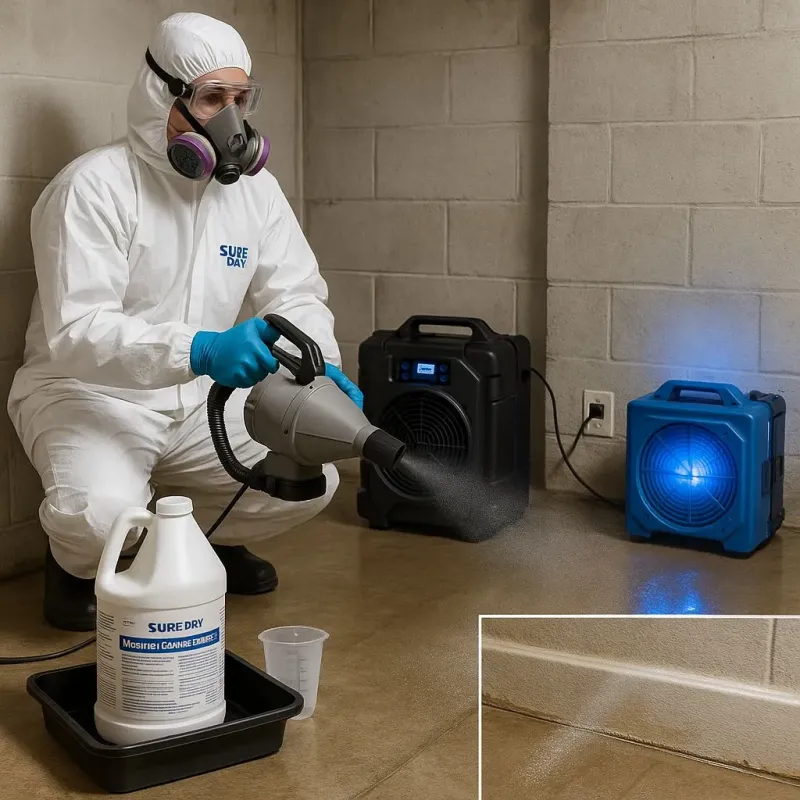Sanitization and Odor Removal process in Jurupa Valley, CA